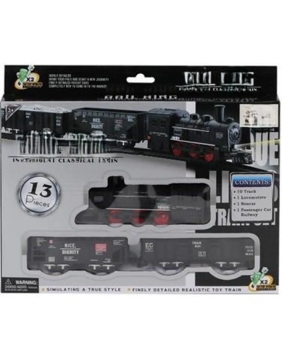 TL05 13 Parça Işıklı Klasik Tren