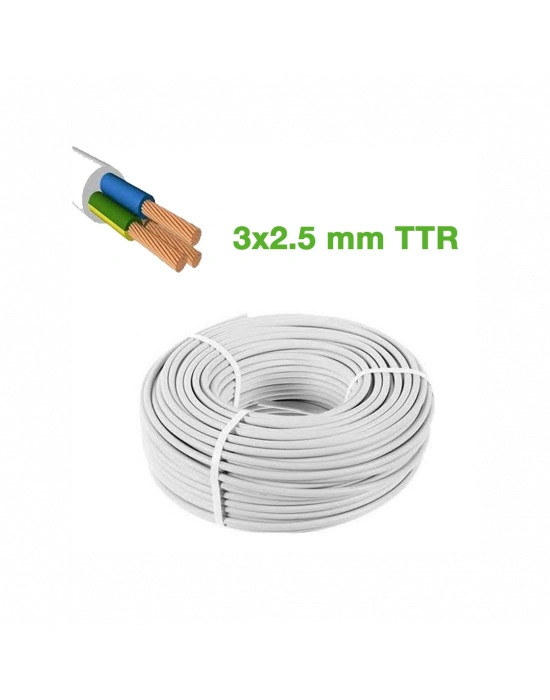 TTR 3x2.5mm KABLO 100MT CCA KABLO