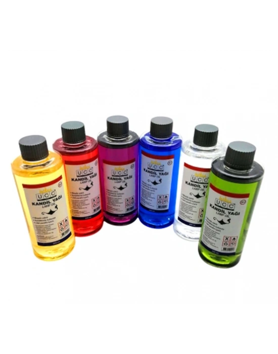 Ucc Renkli Mix 250ML Kandil Yağı