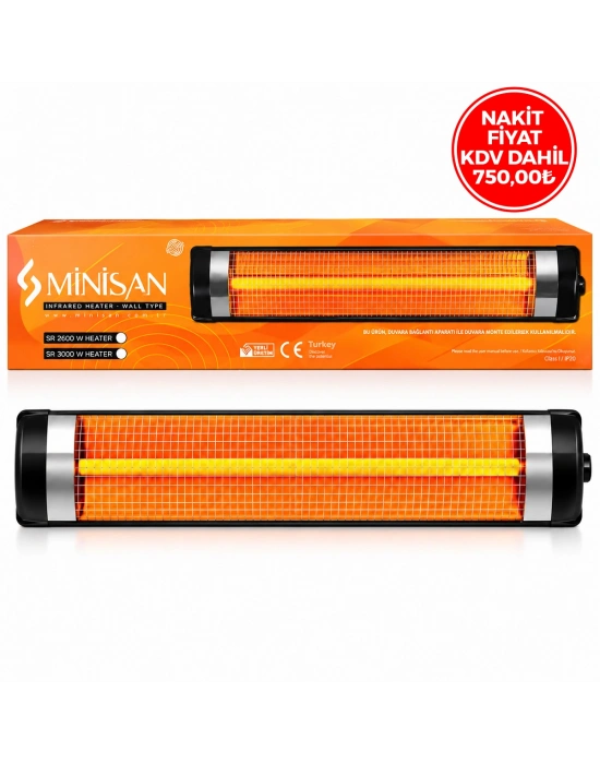 Ufo Tipi) Elektrikli Isıtıcı Infared Soba ( 3000W)