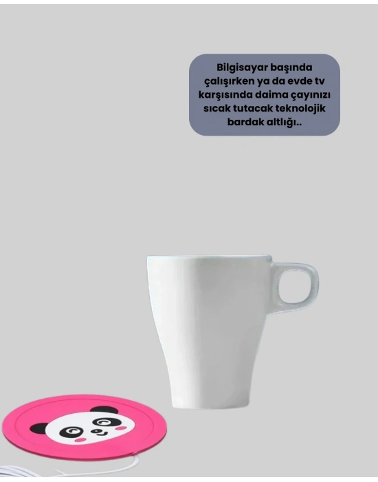 Usb Bardak Isıtıcı Panda