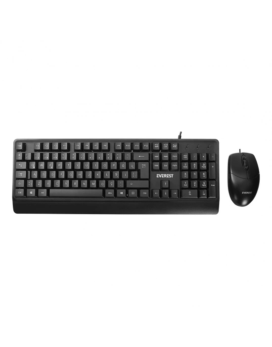 USB Kablolu Q Klavye & 1200 DPI Mouse Seti