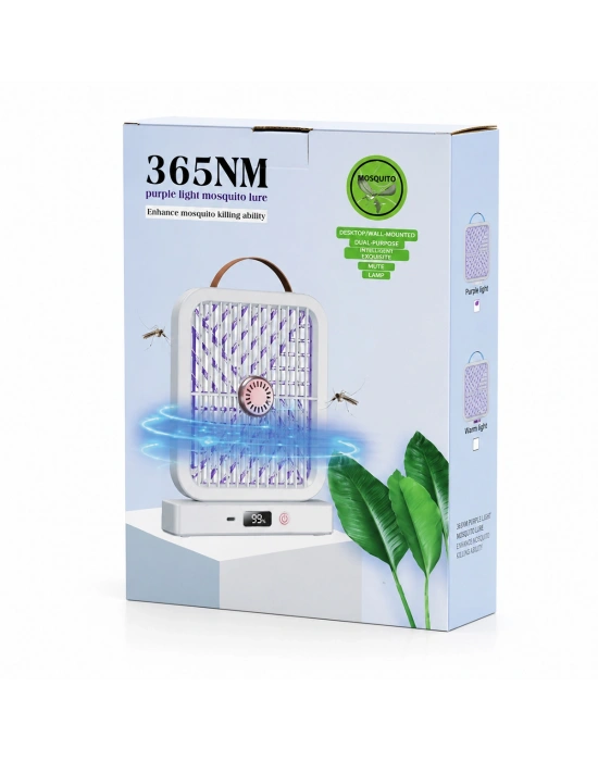 USB Şarjlı UV Işıklı Elektrikli Sinek Kovucu