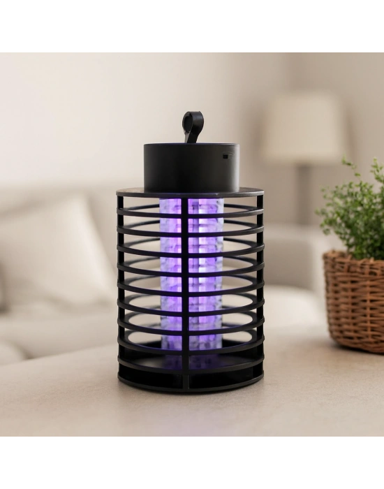 USB Şarjlı UV Işıklı Sinek Kovucu (Asma, Sessiz)
