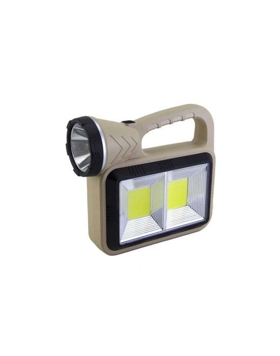 USB Solar Şarjlı El Feneri