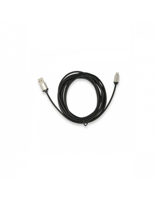 USB to Lightning 3m Kablo - Siyah