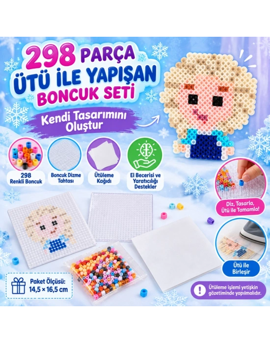 Ütü ile Yapışan Boncuk Seti