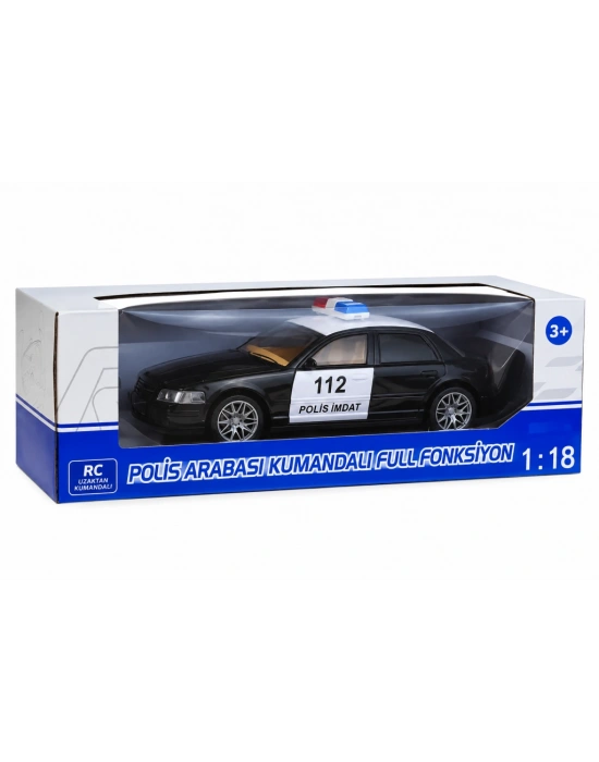 Uzaktan Kumandalı Pilli Polis Aracı