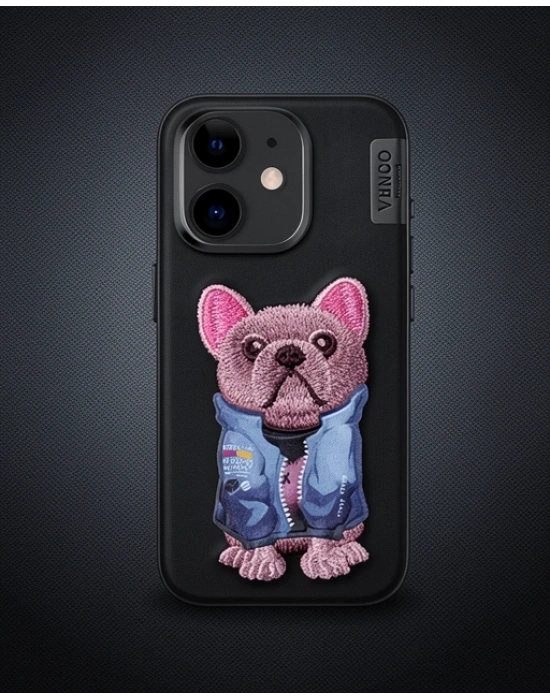 Venco Apple İphone 11 Cute Desenli Kapak - Siyah