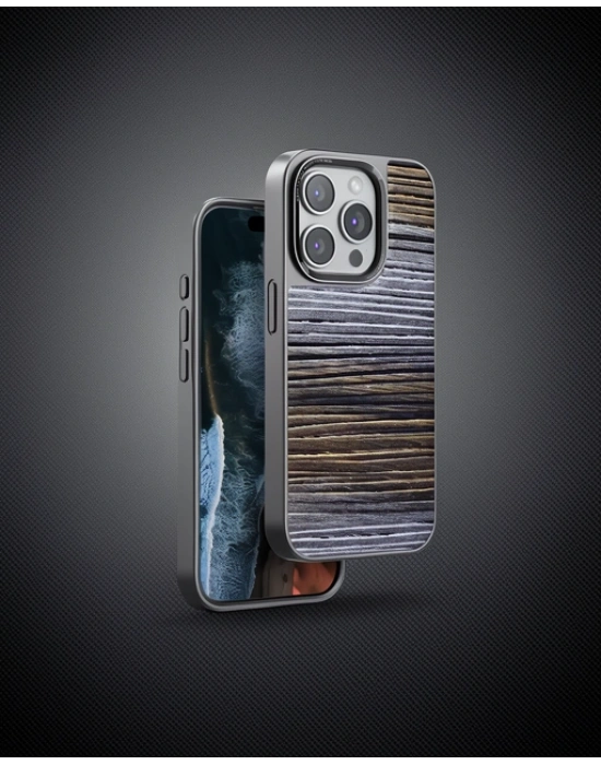 Venco Apple İphone 14 Pro Wave Kapak - Sarı