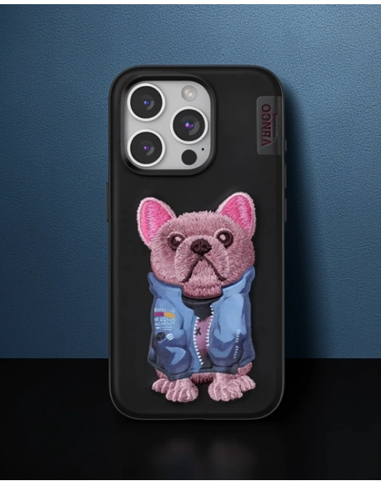 Venco Apple İphone 15 Pro Max Cute Desenli Kapak - Siyah