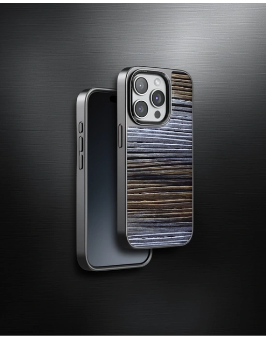 Venco Apple İphone 15 Pro Max Wave Kapak - Sarı