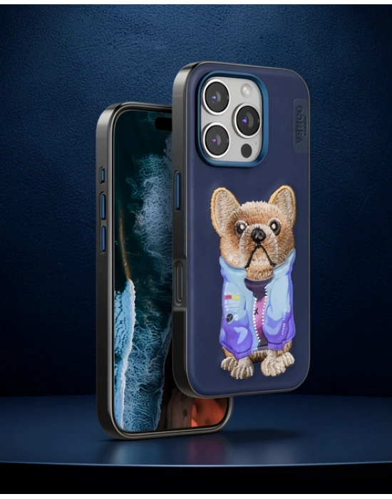 Venco Apple İphone 16 Pro Max Cute Desenli Kapak - Lacivert