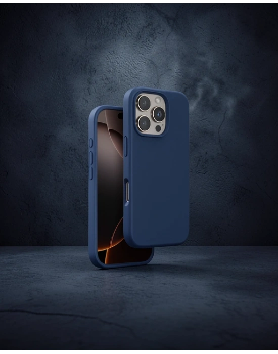 Venco Apple İphone 16 Pro Max Home Magsafe Kapak - Lacivert