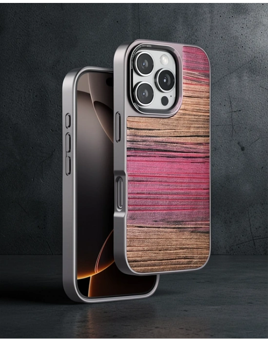 Venco Apple İphone 16 Pro Max Wave Kapak - Pembe