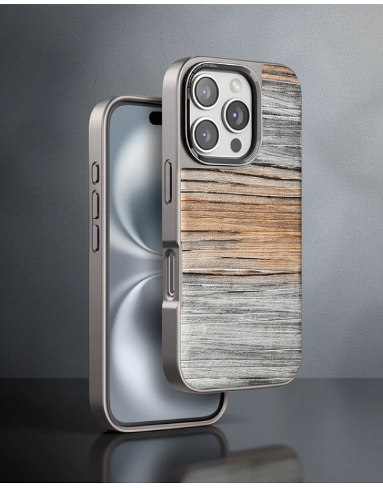 Venco Apple İphone 16 Pro Max Wave Kapak - Sarı