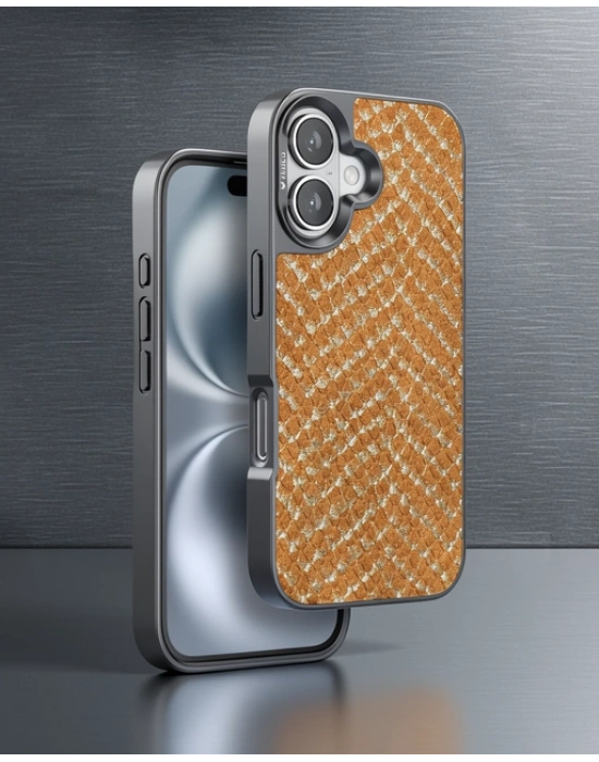 Venco Apple İphone 16 Viper Kapak - Kahverengi
