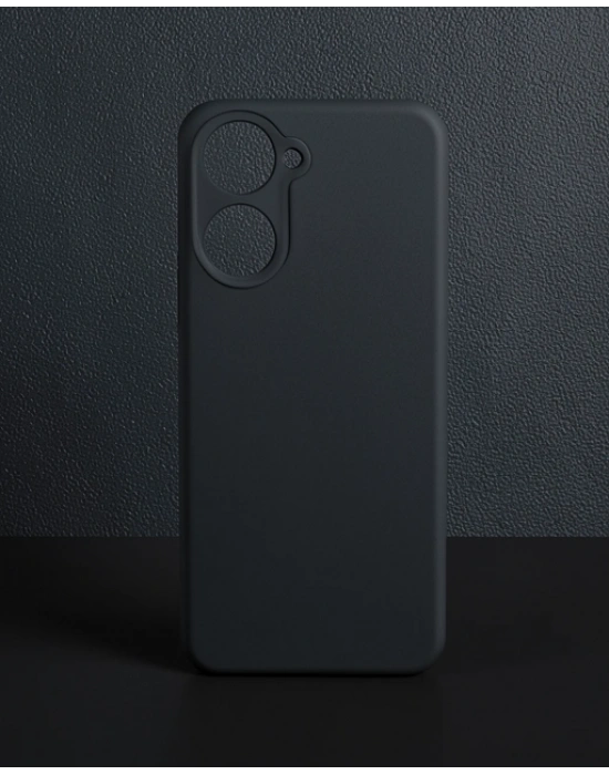 Vivo Y18 Kılıf First Silikon - Siyah