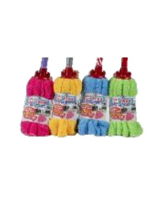 Welsoft Renkli Kartelalı Mop
