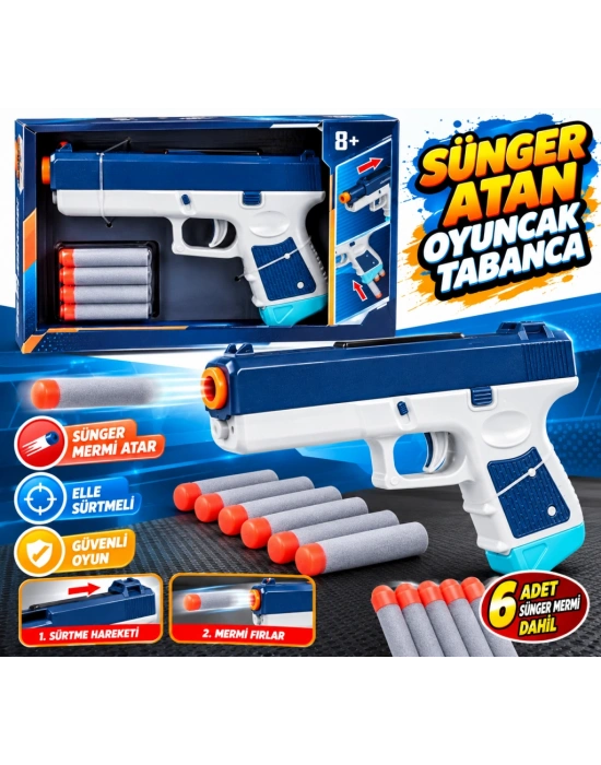 WY2105B Sünger Atan Oyuncak Tabanca
