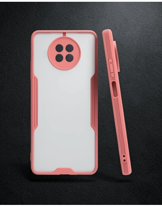 Xiaomi Mi 10t Lite Kılıf Platin Silikon - Pembe