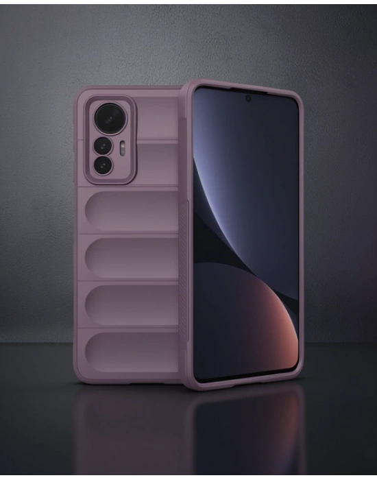 Xiaomi Mi 12 Lite Kılıf Optimum Silikon - Mor