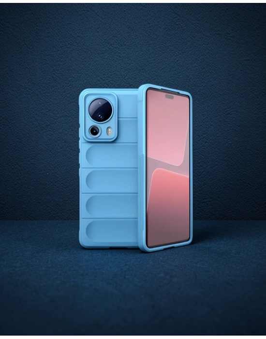 Xiaomi Mi 13 Lite Kılıf Optimum Silikon - Sky Blue