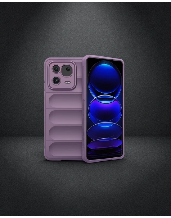 Xiaomi Mi 13 Pro Kılıf Optimum Silikon - Mor