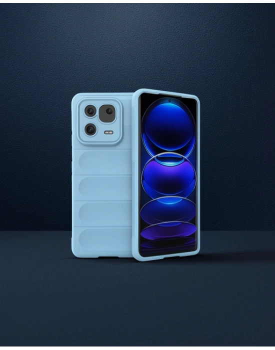 Xiaomi Mi 13 Pro Kılıf Optimum Silikon - Sky Blue