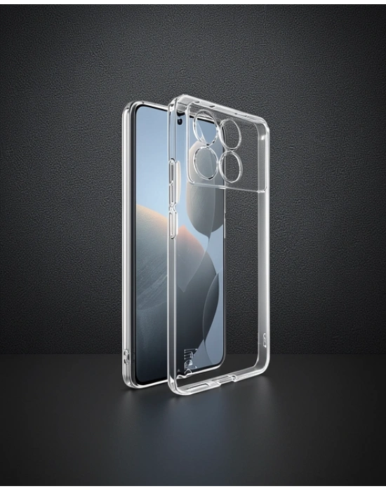 Xiaomi Poco X6 Pro Kılıf Lüx Şeffaf Silikon