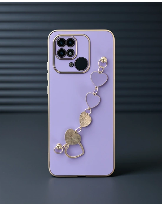 Xiaomi Redmi 10c Kılıf Esila Silikon - Mor