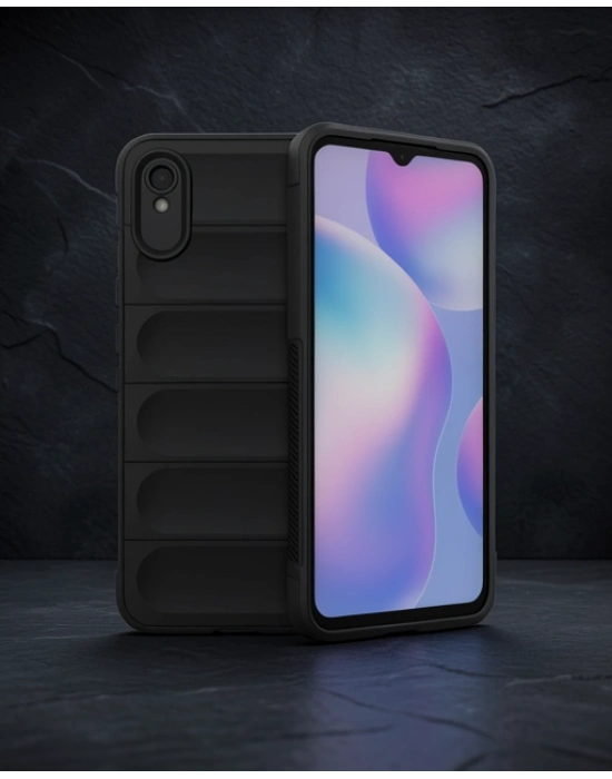 Xiaomi Redmi 9a Kılıf Optimum Silikon - Siyah