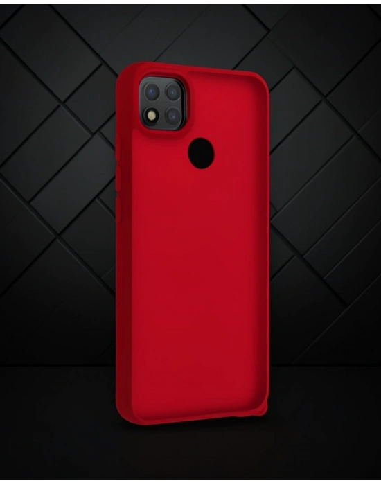 Xiaomi Redmi 9c Kılıf Elegant Kapak - Pudra