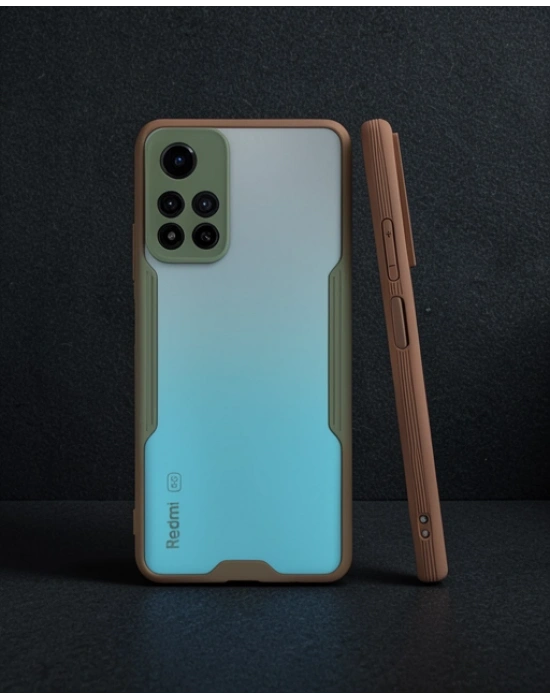 Xiaomi Redmi Note 11 Pro Plus 5g Kılıf Platin Silikon - Yeşil