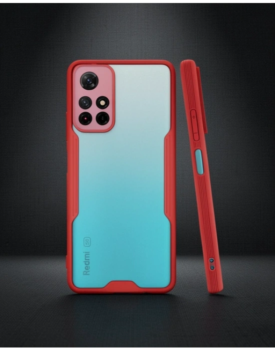 Xiaomi Redmi Note 11t Kılıf Platin Silikon - Lila