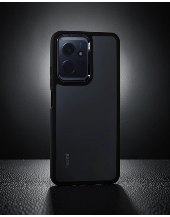 Xiaomi Redmi Note 12 4g Kılıf Dora Kapak - Siyah