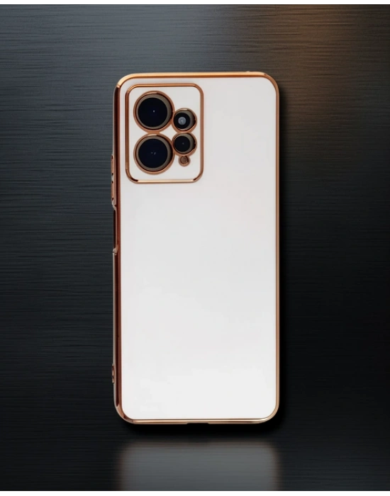 Xiaomi Redmi Note 12 4g Kılıf Volet Silikon - Beyaz
