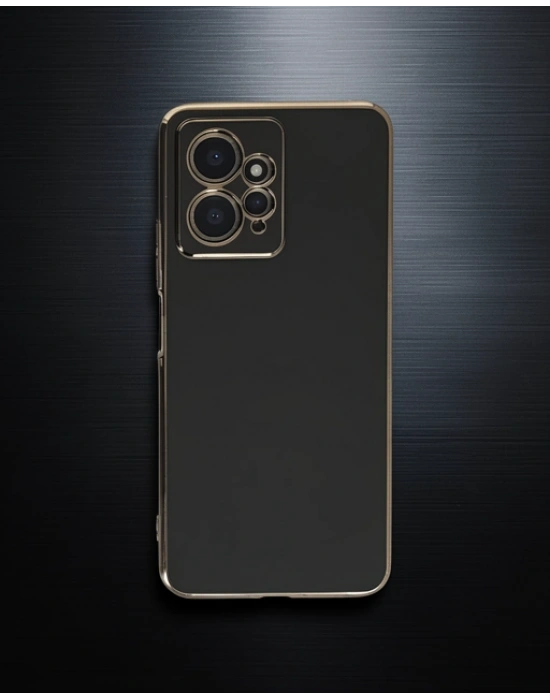 Xiaomi Redmi Note 12 4g Kılıf Volet Silikon - Siyah