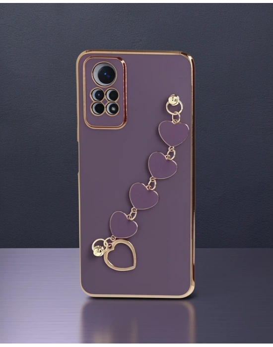Xiaomi Redmi Note 12 Pro 4g Kılıf Esila Silikon - Mor