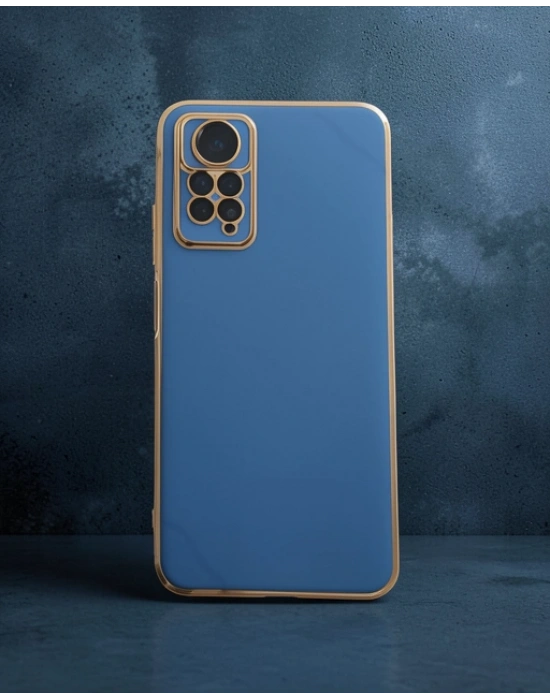 Xiaomi Redmi Note 12 Pro 4g Kılıf Volet Silikon - Mavi