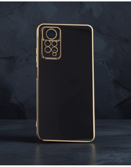 Xiaomi Redmi Note 12 Pro 4g Kılıf Volet Silikon - Siyah