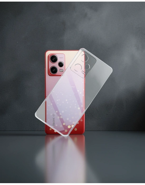 Xiaomi Redmi Note 12 Pro 5g Kılıf Lüx Şeffaf Silikon