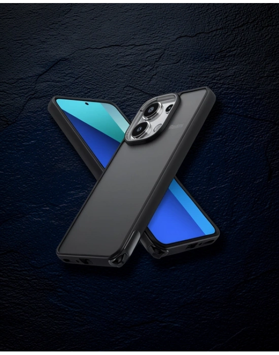 Xiaomi Redmi Note 13 4g Kılıf Elegant Kapak - Siyah