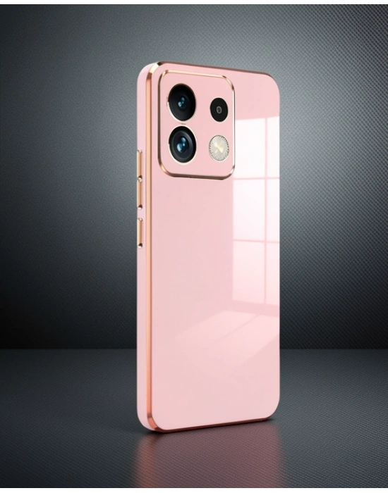 Xiaomi Redmi Note 13 5g Kılıf Volet Silikon - Pembe