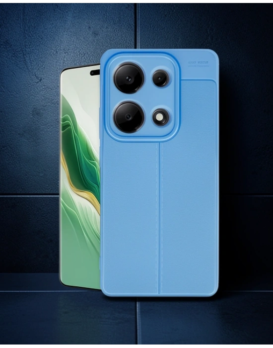 Xiaomi Redmi Note 13 Pro 4g Kılıf Auto Focus Kapak - Mavi