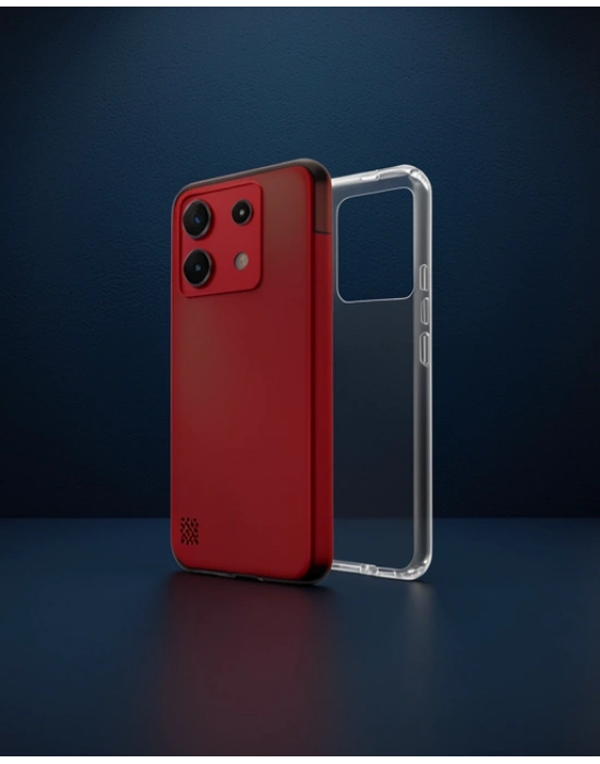 Xiaomi Redmi Note 13 Pro 4g Kılıf Lüx Şeffaf Silikon
