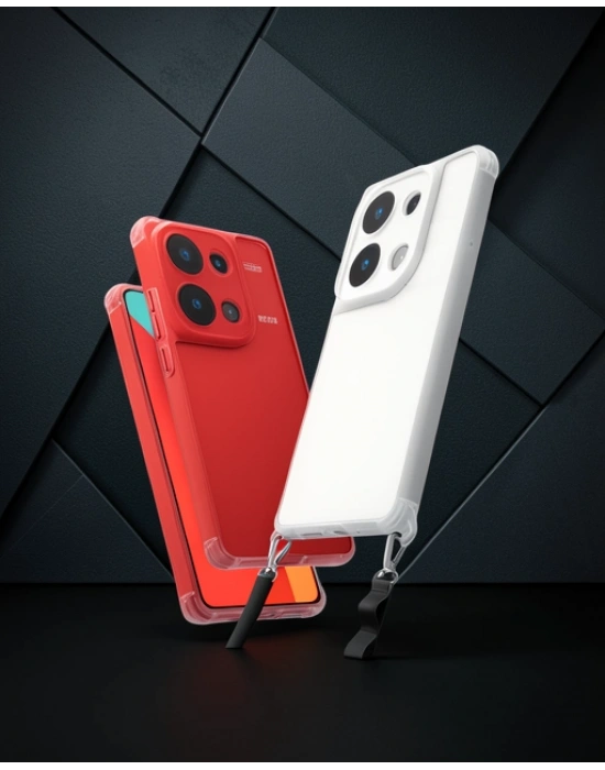 Xiaomi Redmi Note 13 Pro 4g Kılıf Penta Silikon Kılıf - Şeffaf