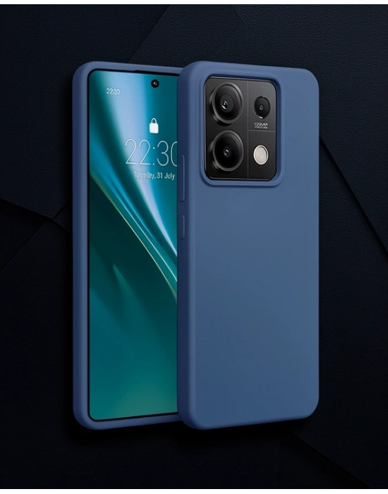 Xiaomi Redmi Note 13 Pro 5g Kılıf First Silikon - Lacivert