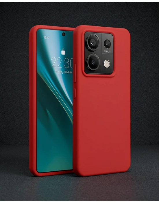 Xiaomi Redmi Note 13 Pro 5g Kılıf First Silikon - Lila