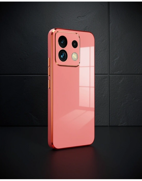 Xiaomi Redmi Note 13 Pro 5g Kılıf Volet Silikon - Pembe